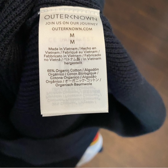 New with Tag Outerknown Nostalgic sweater men’s size M, L, XL - Picture 4 of 15